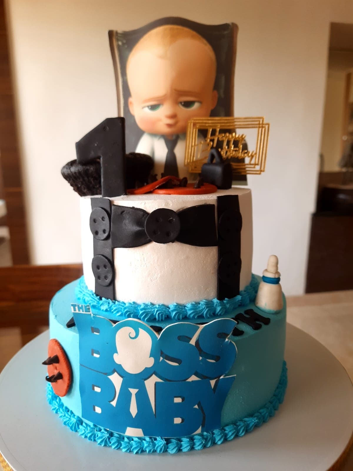 Boss Baby Theme Cake